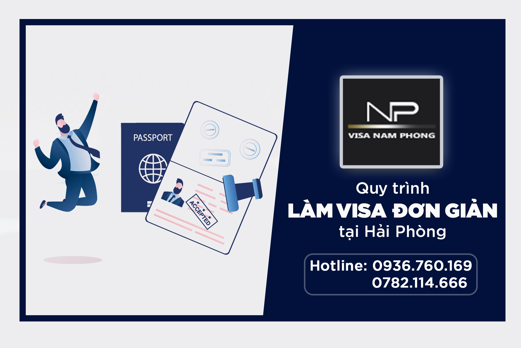 Quy trình làm visa đơn giản tại Hải Phòng