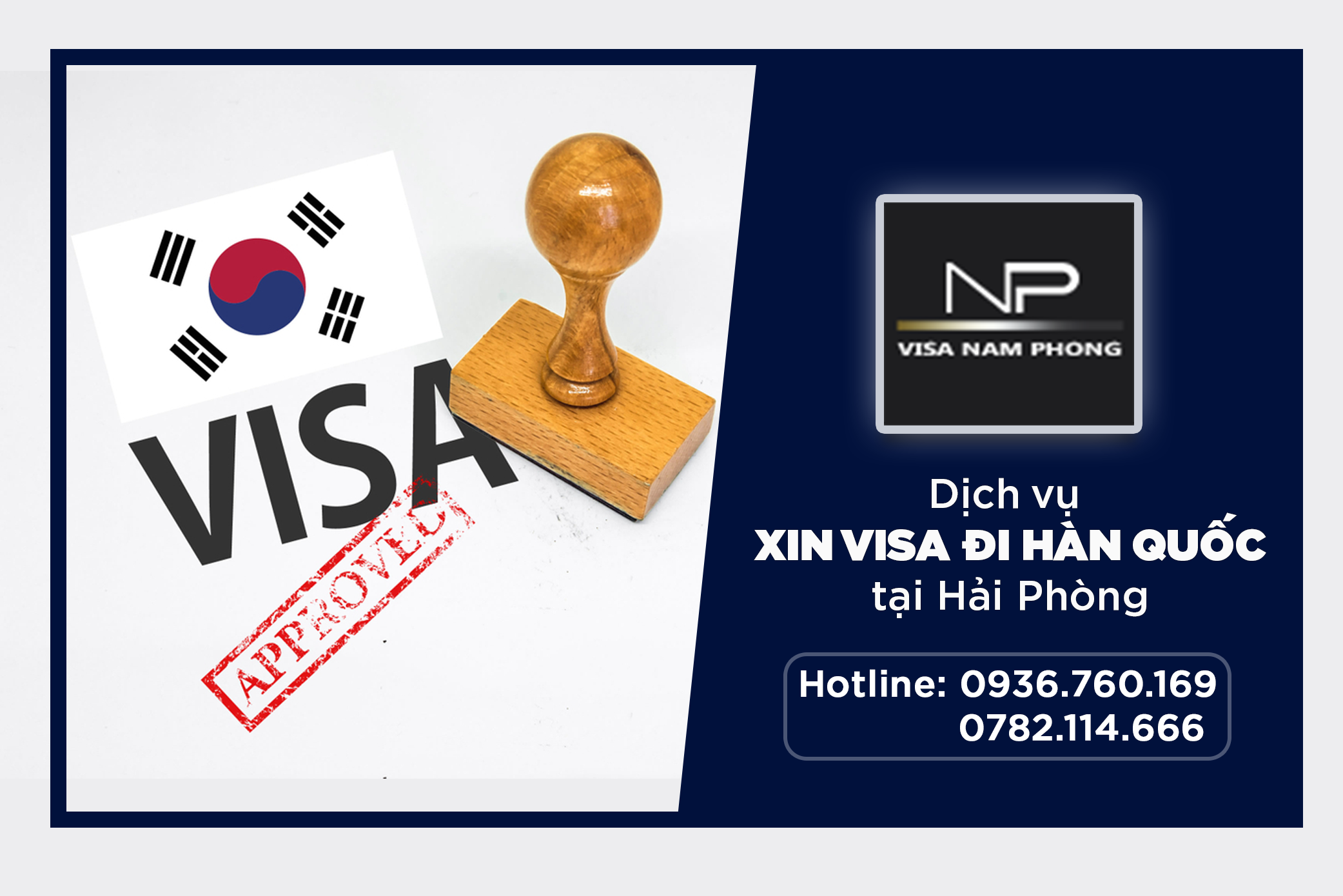 Dịch vụ xin visa đi Hàn Quốc tại Hải Phòng