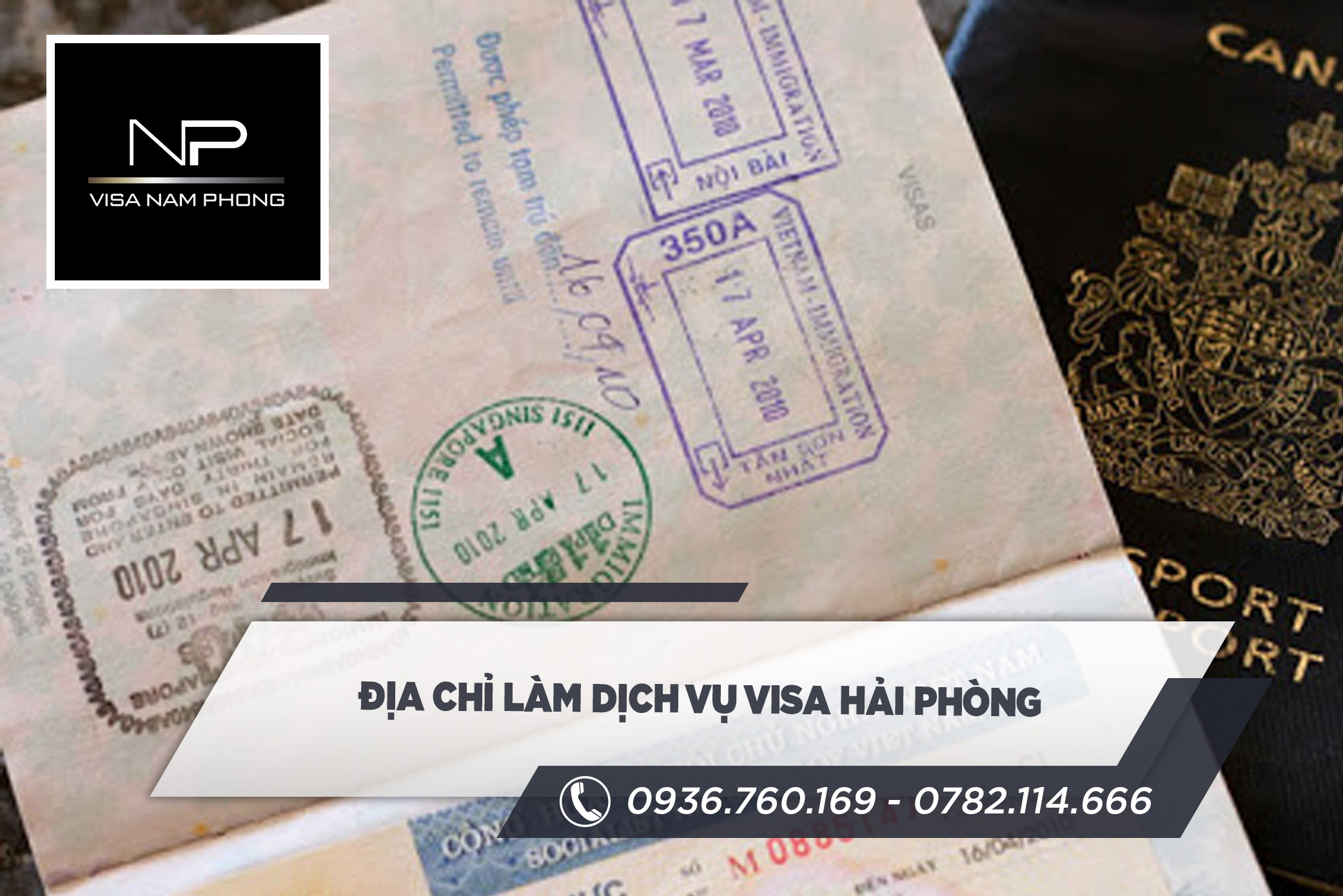 Địa chỉ làm dịch vụ visa hải phòng