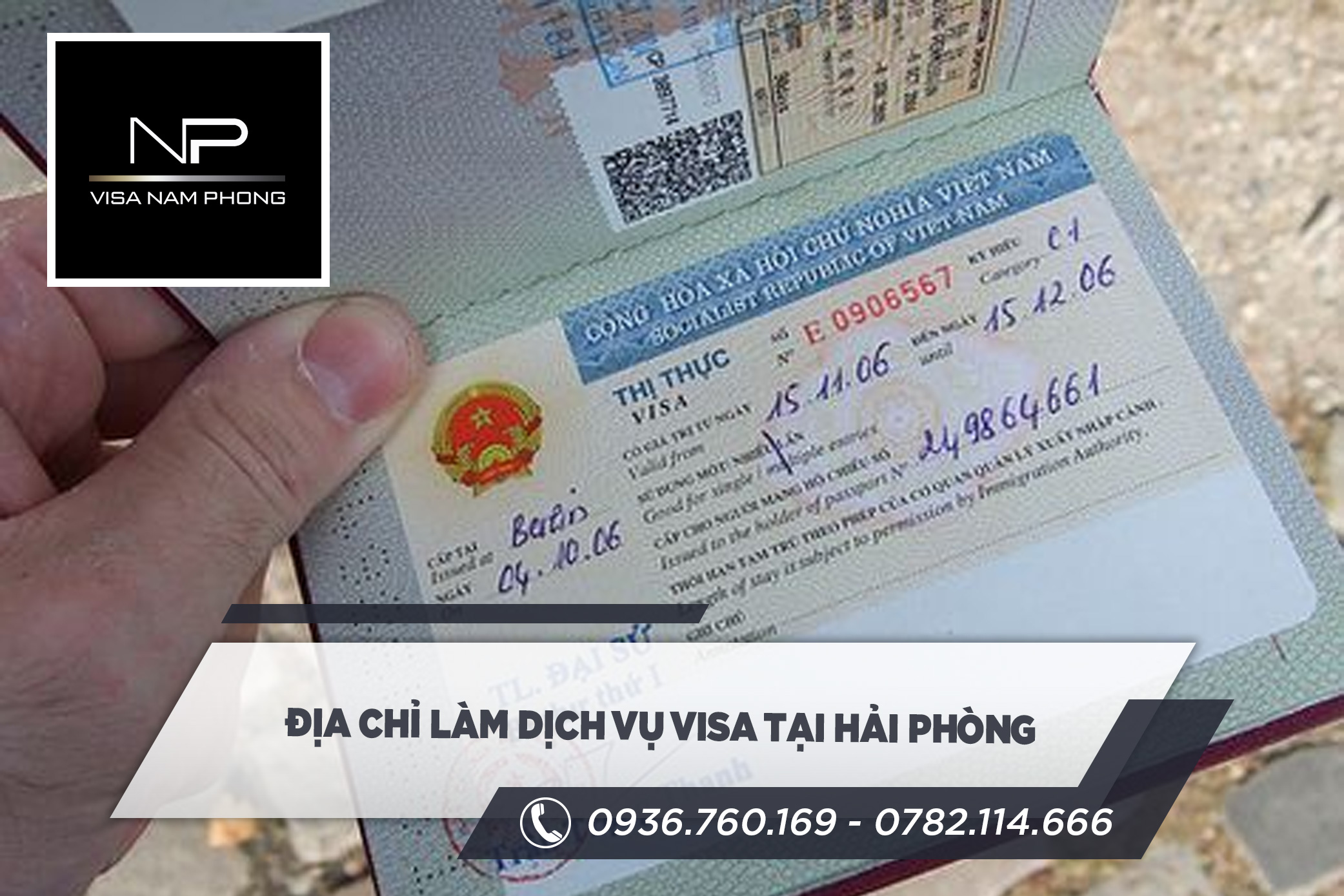 Địa chỉ làm dịch vụ visa tại hải phòng