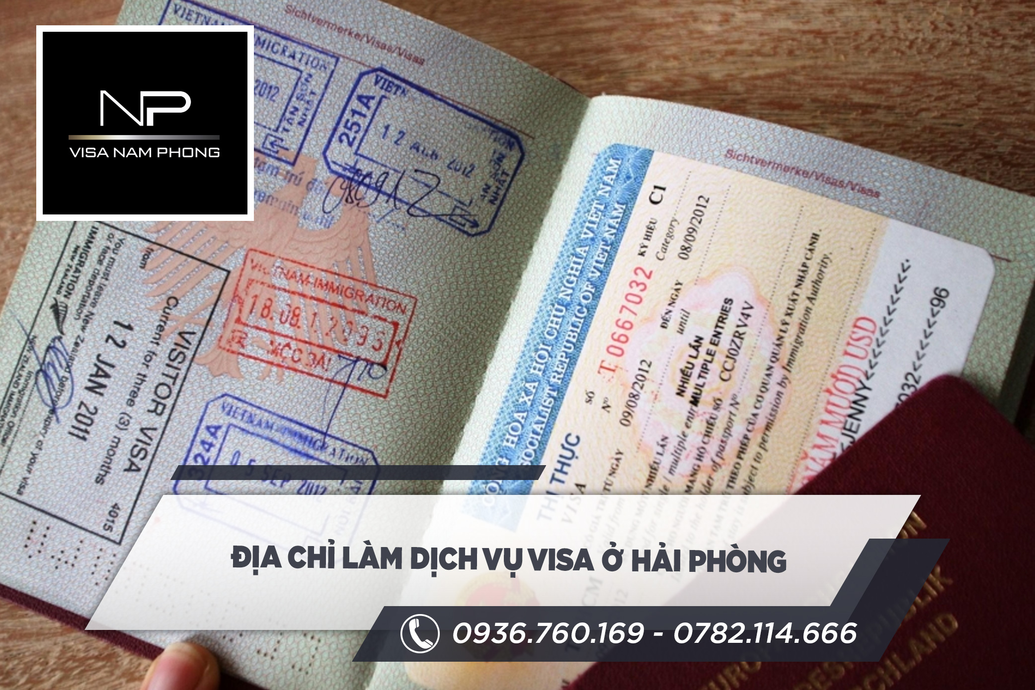 Địa chỉ làm dịch vụ visa ở hải phòng