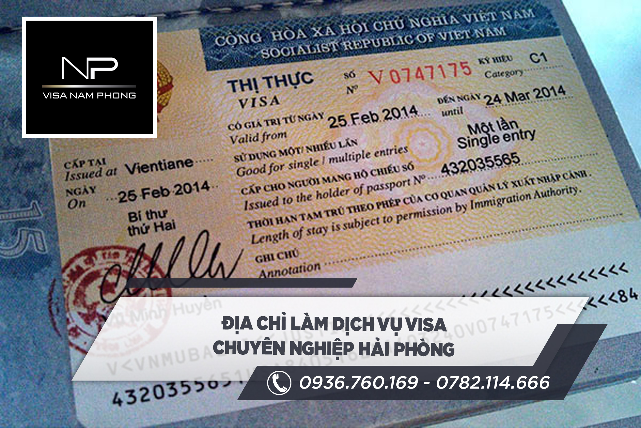 Địa chỉ làm dịch vụ visa chuyên nghiệp hải phòng