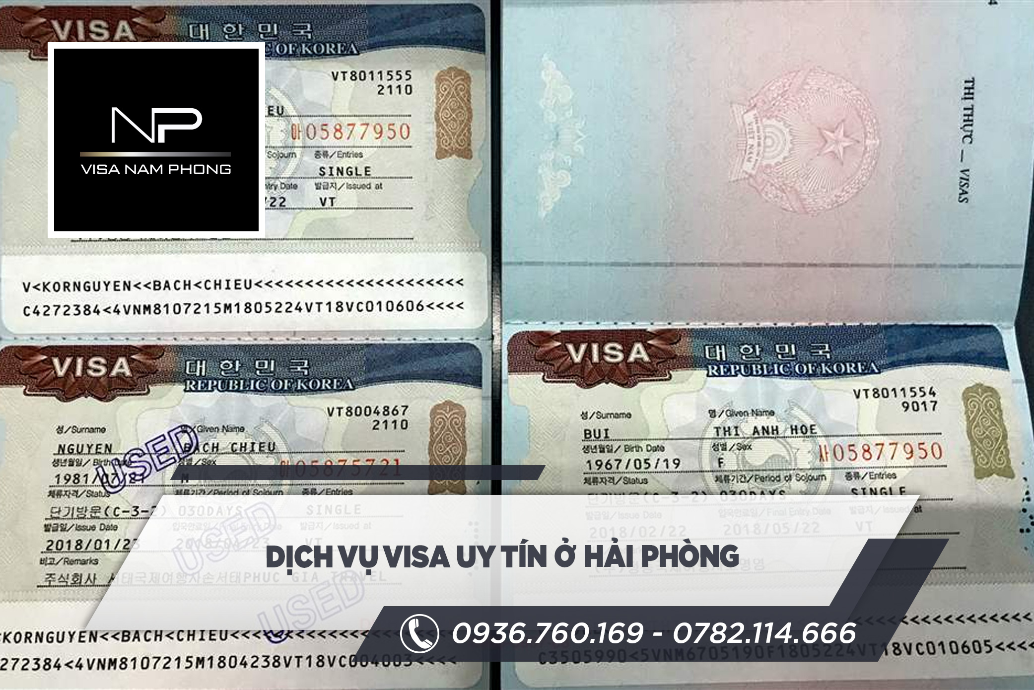 dịch vụ visa uy tín ở hải phòng