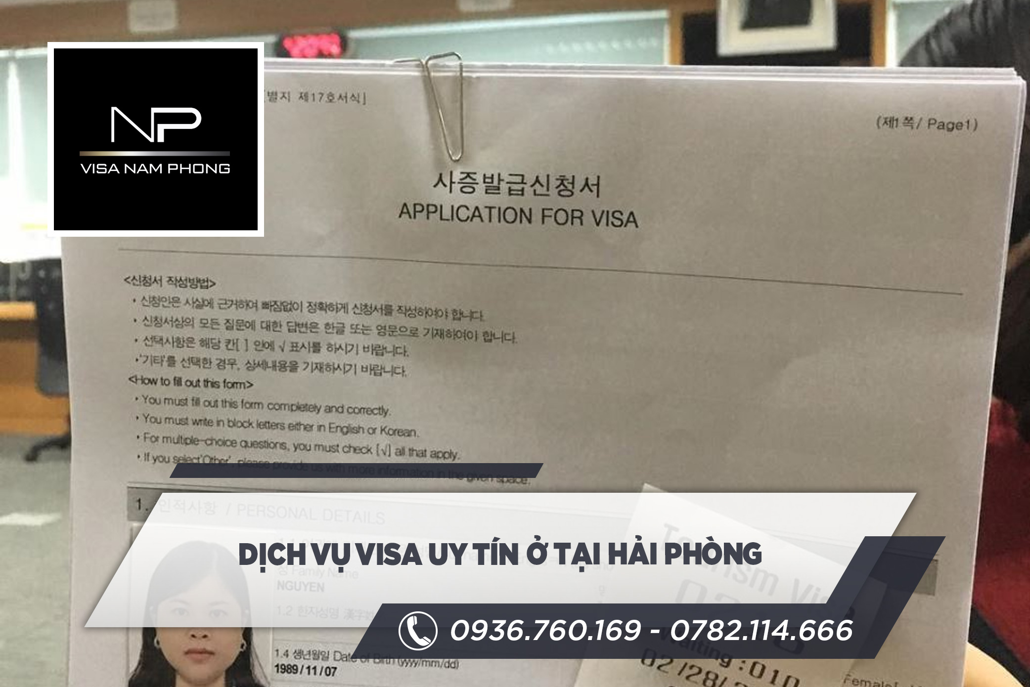 dịch vụ visa uy tín ở tại hải phòng