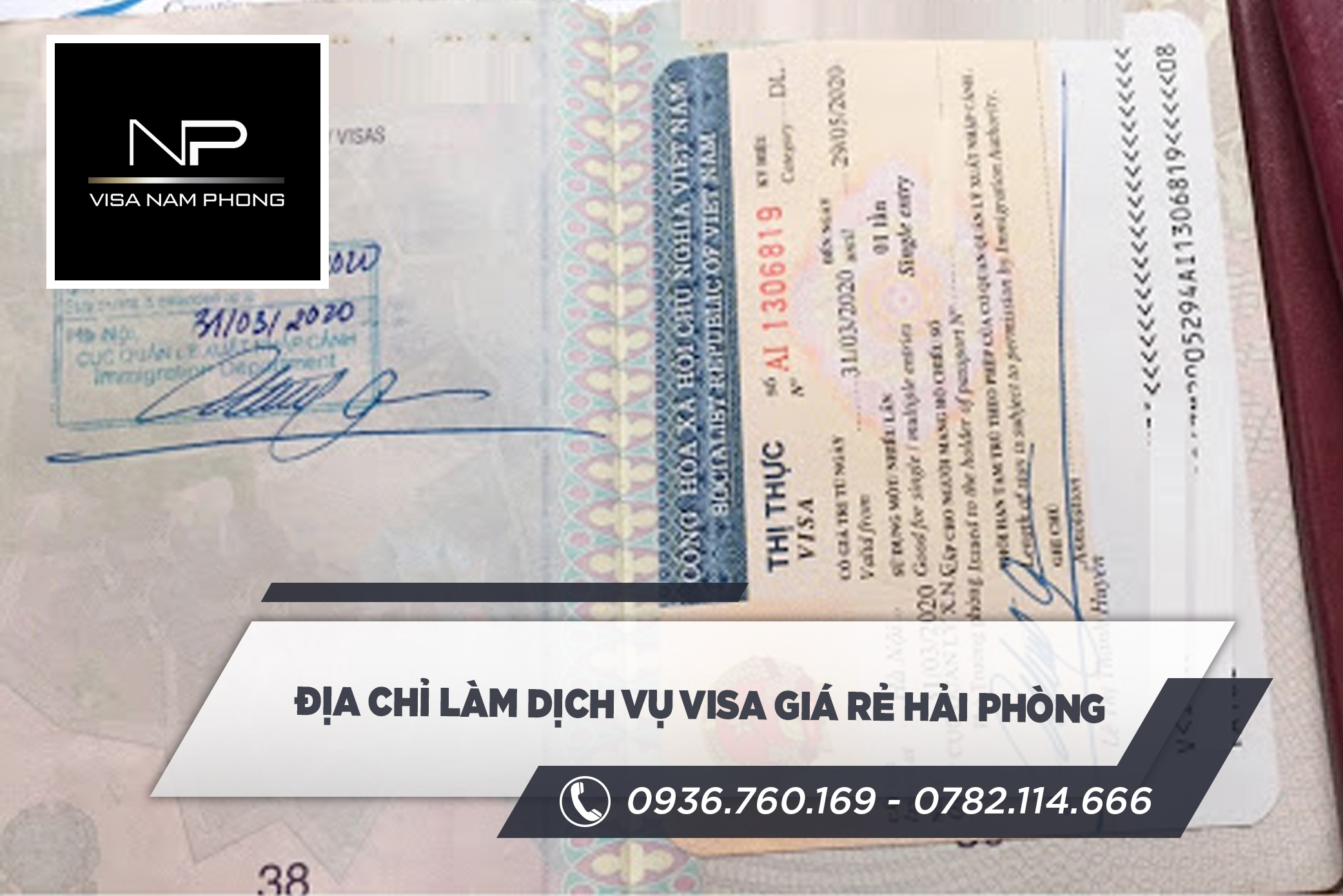 Địa chỉ làm dịch vụ visa giá rẻ hải phòng
