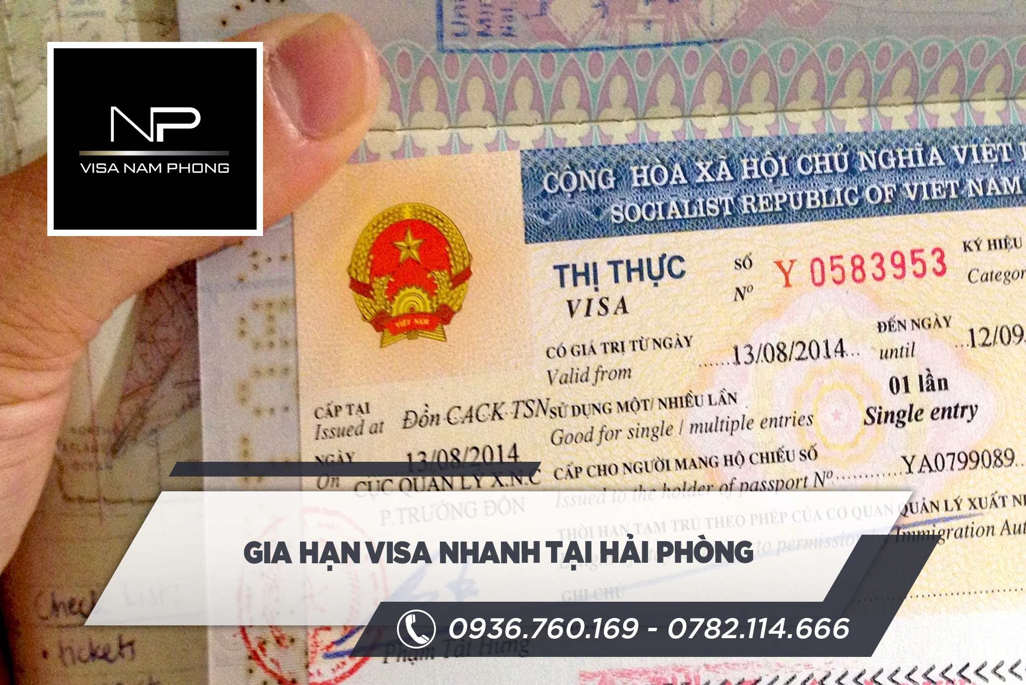 gia hạn visa nhanh tại hải phòng