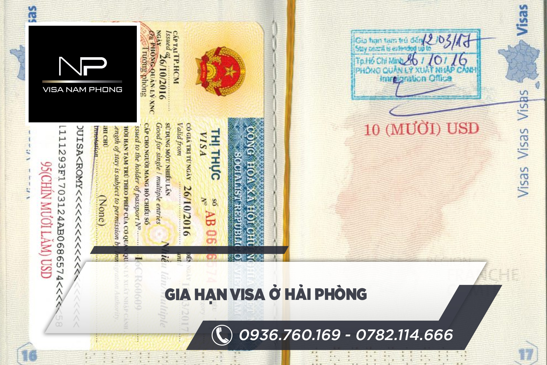 gia hạn visa ở hải phòng