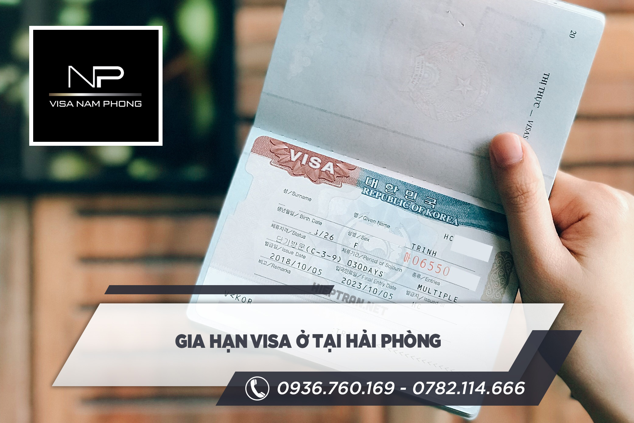 gia hạn visa ở tại hải phòng