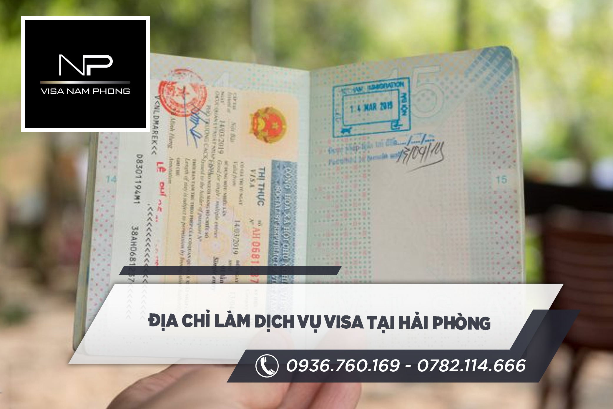 Địa chỉ làm dịch vụ visa tại hải phòng