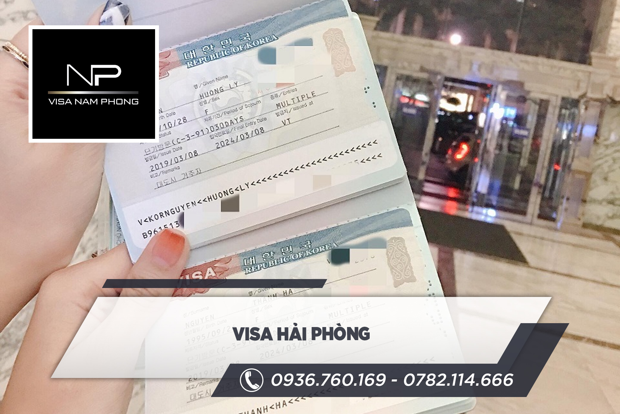 visa hải phòng