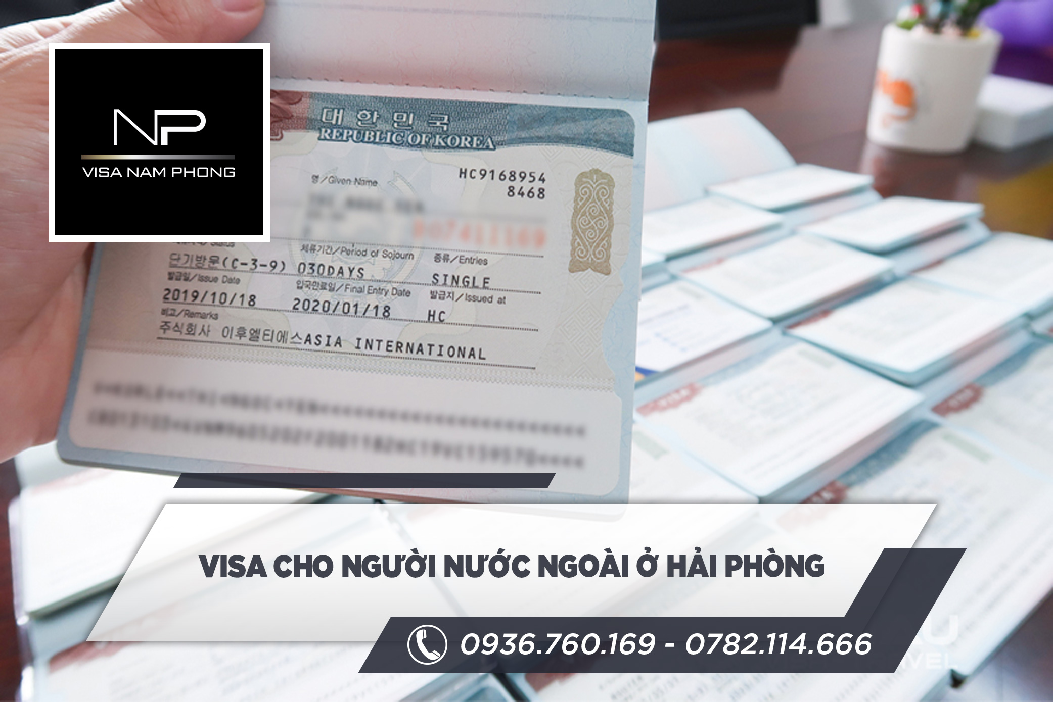 visa cho người nước ngoài ở hải phòng