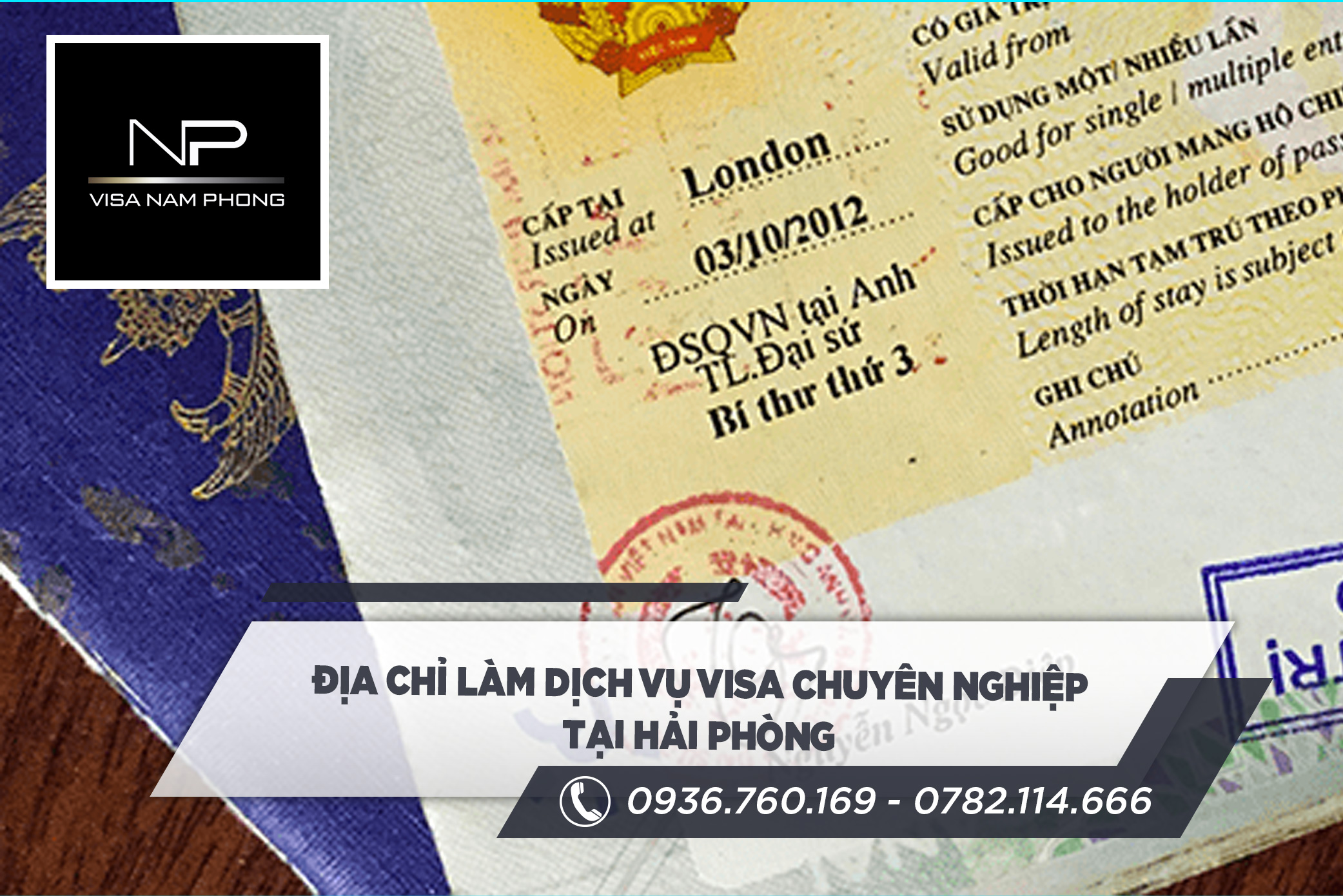 Địa chỉ làm dịch vụ visa chuyên nghiệp tại hải phòng
