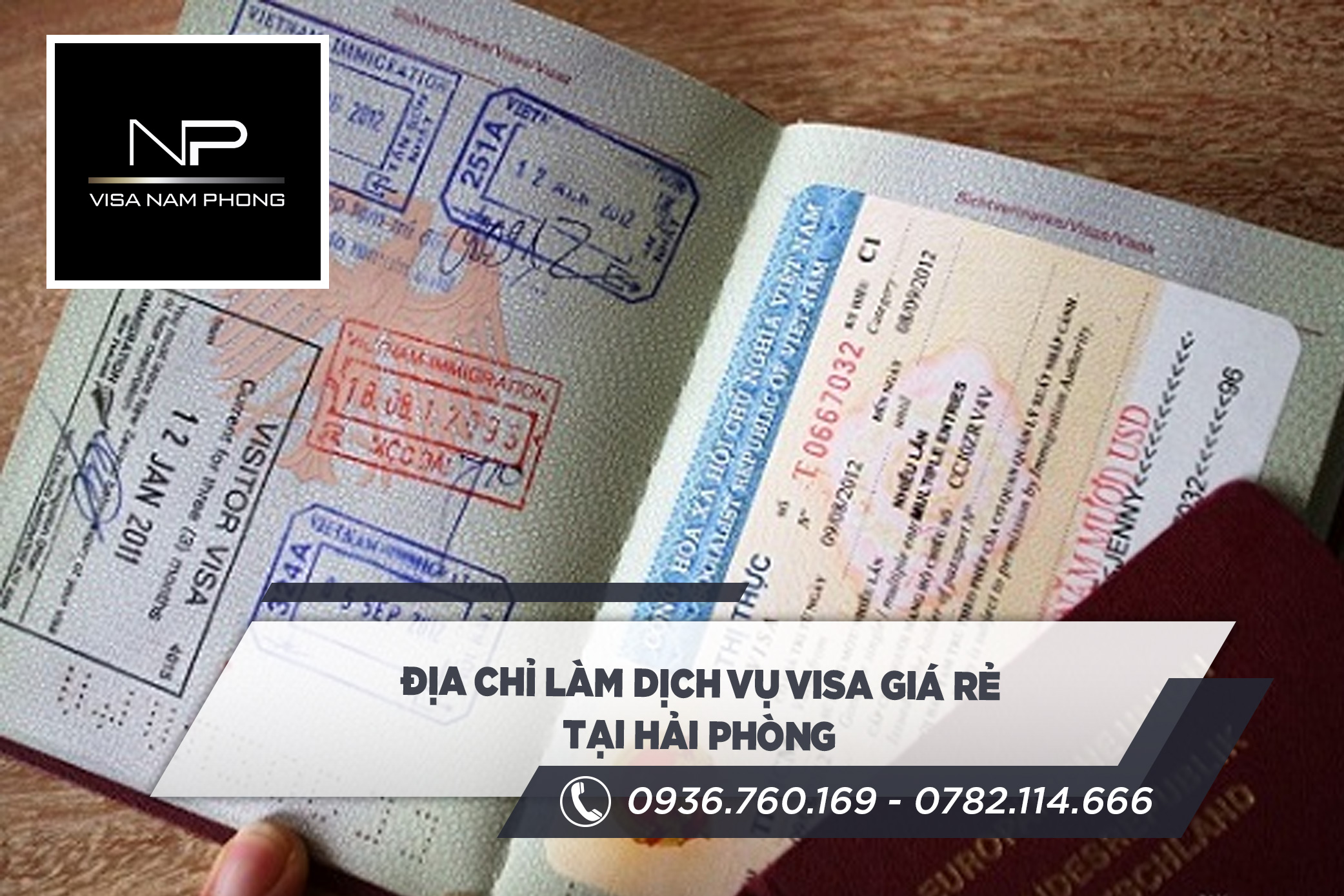 Địa chỉ làm dịch vụ visa giá rẻ tại hải phòng