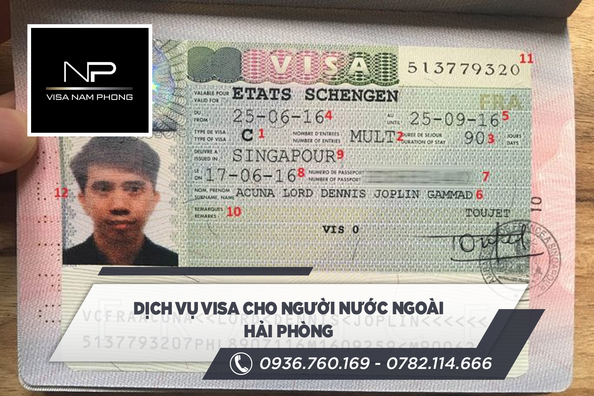 dịch vụ visa cho người nước ngoài hải phòng