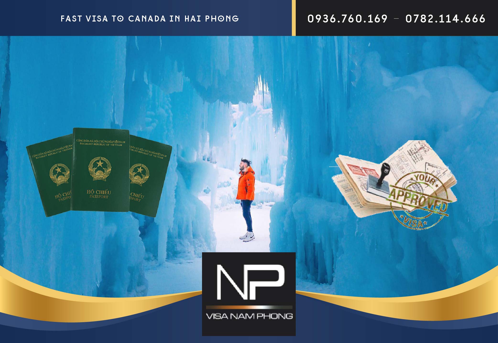 Fast visa to Canada in Hai Phong