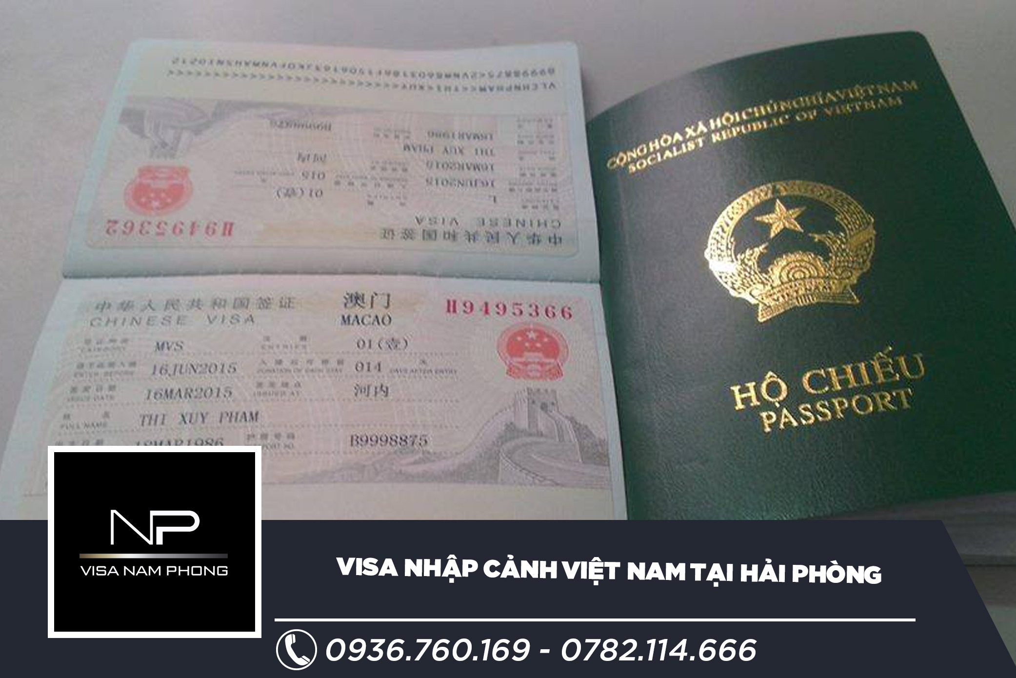 Visa nhập cảnh Việt Nam tại Hải Phòng