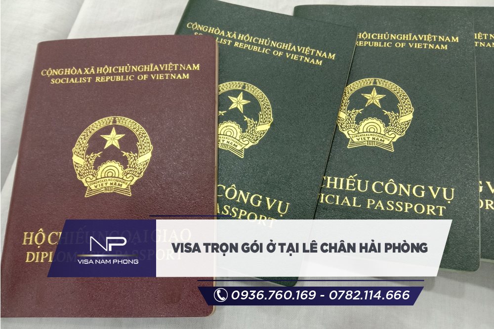Visa trọn gói ở tại Lê Chân Hải phòng