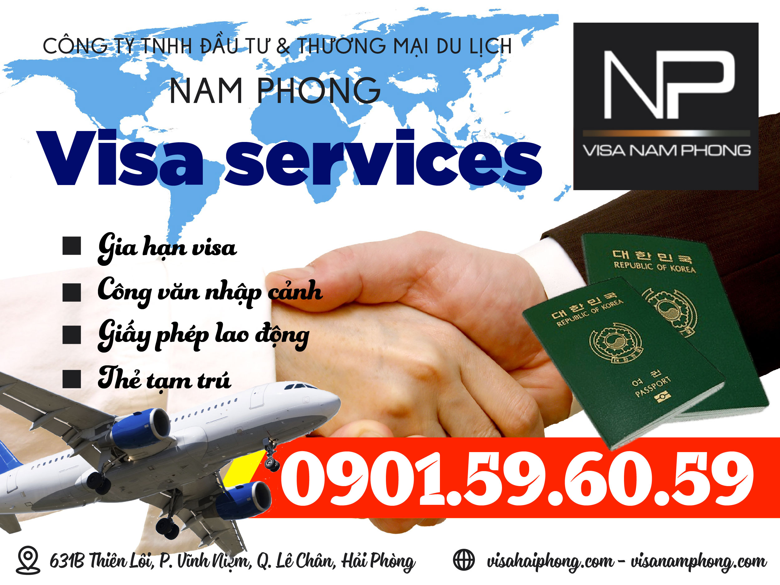 Hướng dẫn xin gia hạn visa 1 tháng cho người nước ngoài tại Hải Phòng