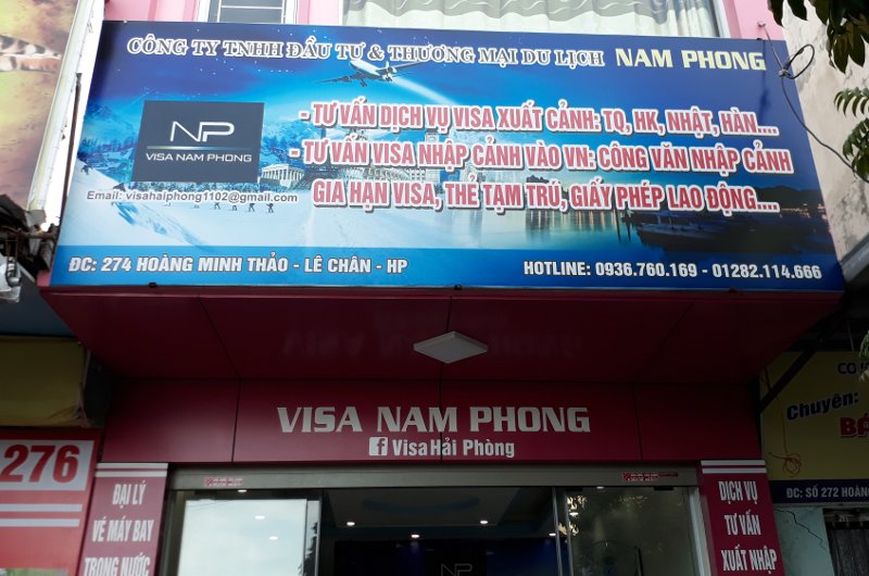 dịch vụ visa tại hải phòng