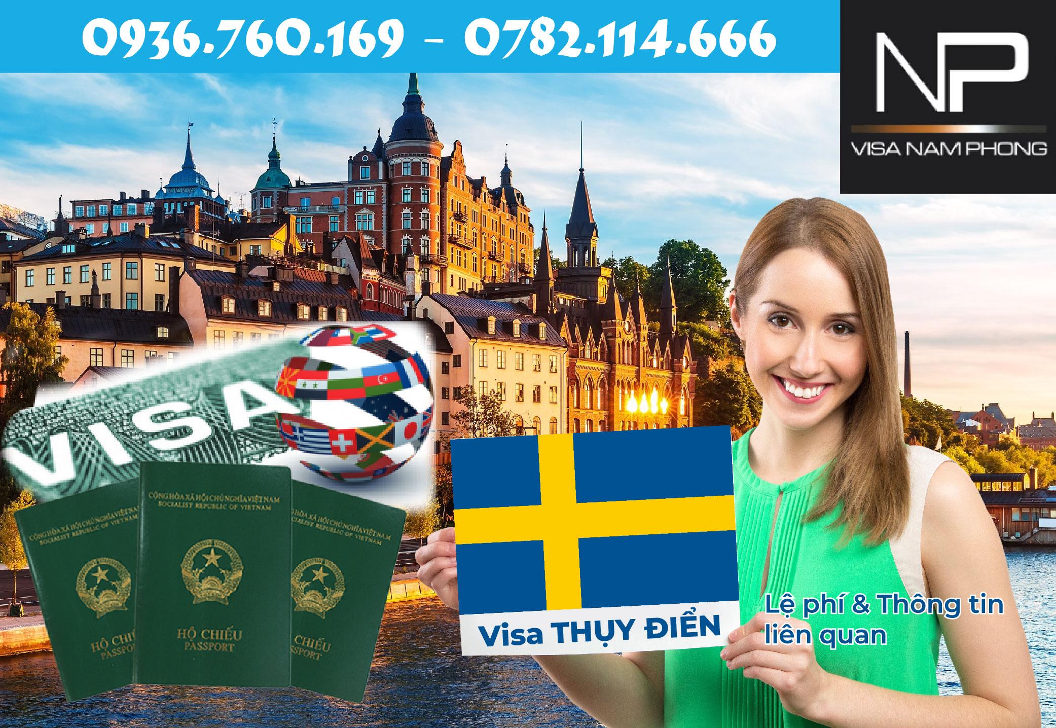 VISA ĐI THỤY ĐIỂN - LỆ PHÍ VÀ CÁC THÔNG TIN LIÊN QUAN