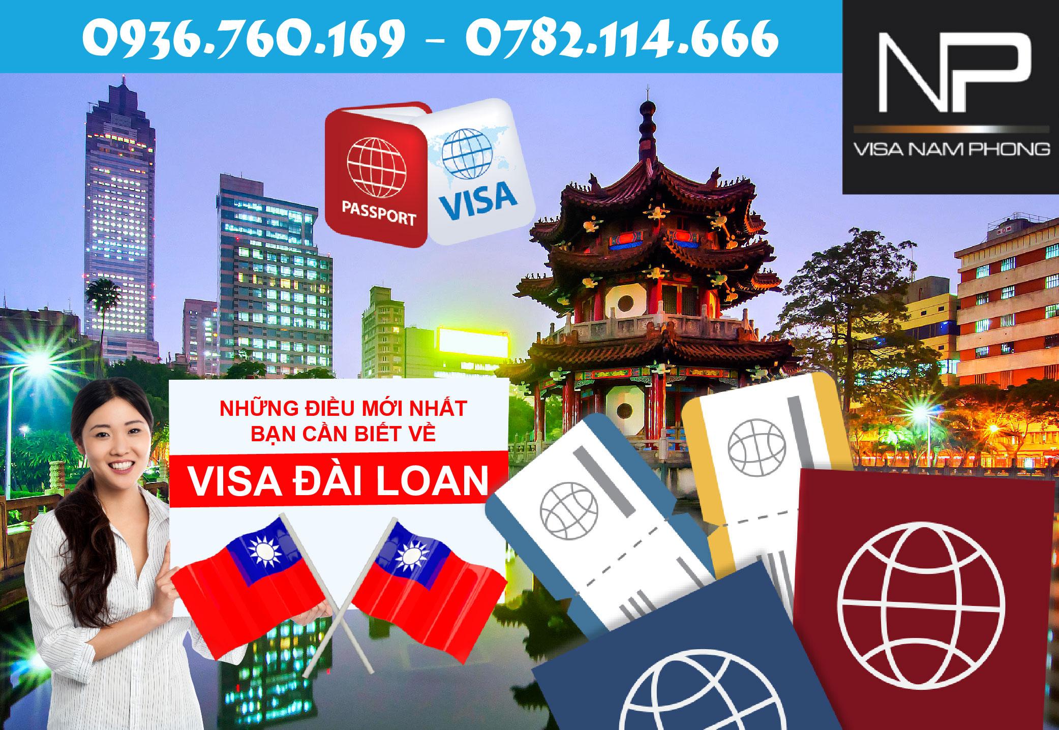 ĐIỀU MỚI NHẤT BẠN CẦN BIẾT VỀ VISA ĐÀI LOAN